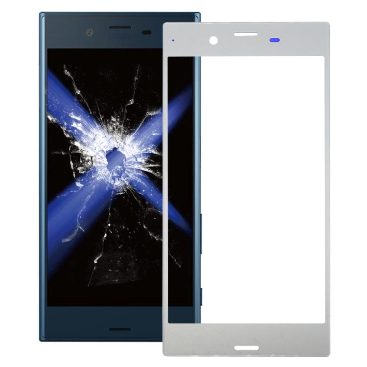 Front Screen Outer Glass Lens for Sony Xperia XZ(Silver) - free shipping - PMC TechLife - Order now!