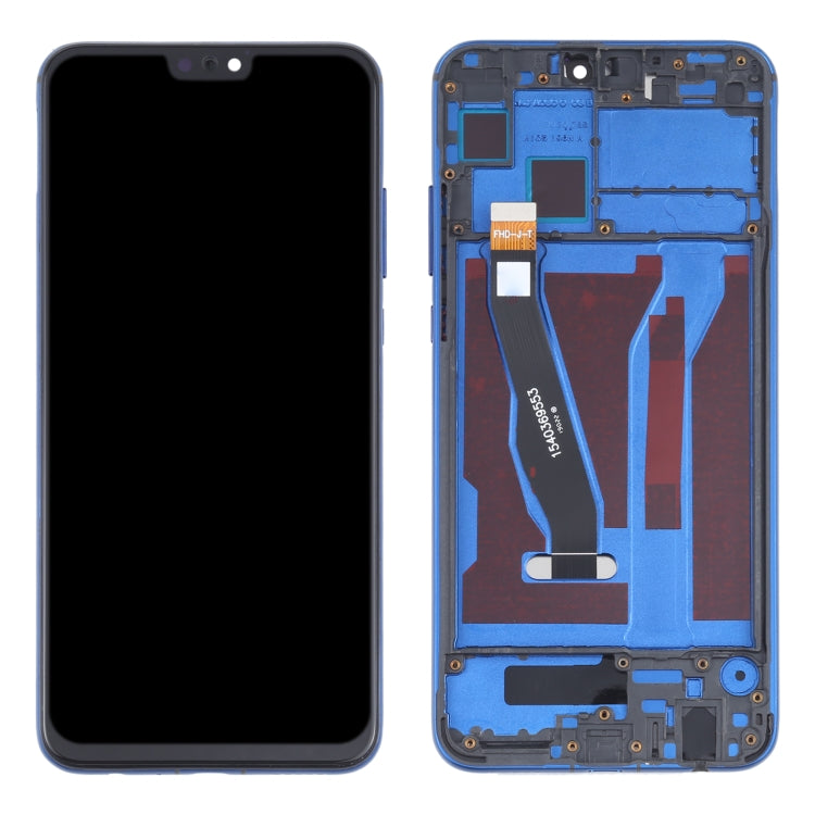 OEM LCD Screen for Huawei Honor 8X Digitizer Full Assembly with Frame(Blue) - free shipping - PMC TechLife - Order now!