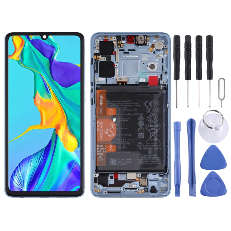 Original OLED LCD Screen for Huawei P30 Digitizer Full Assembly with Frame(Breathing Crystal) - free shipping - PMC TechLife - Order now!