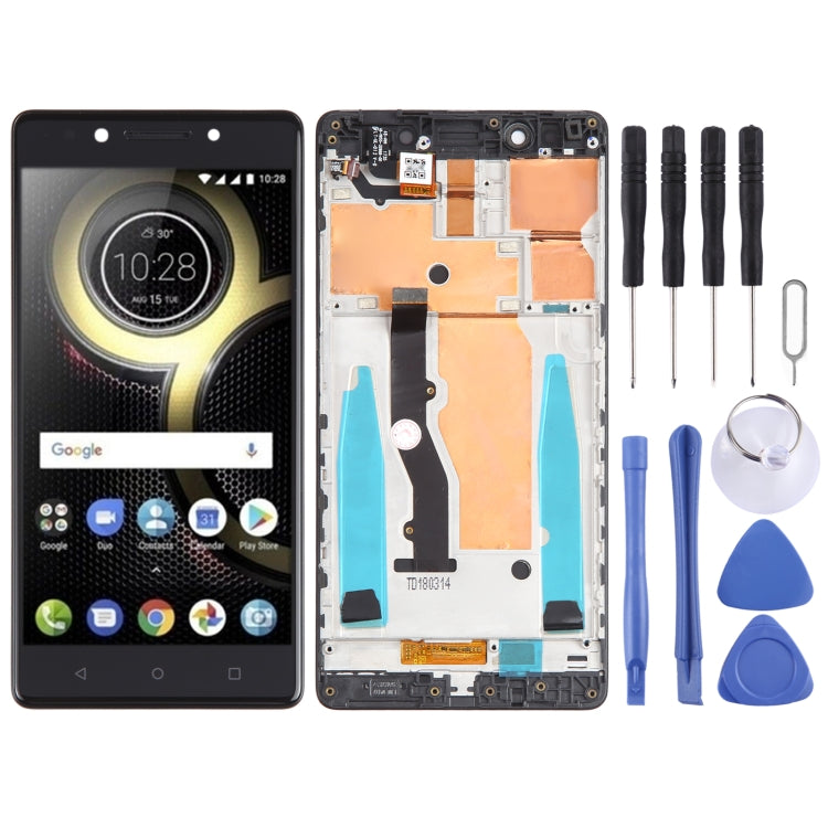 OEM LCD Screen for Lenovo K8 Note XT1902-3 Digitizer Full Assembly with Frame (Black) - free shipping - PMC TechLife - Order now!