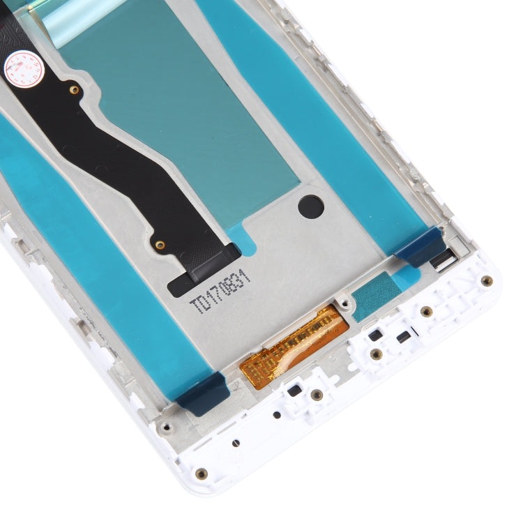 OEM LCD Screen for Lenovo K8 Note XT1902-3 Digitizer Full Assembly with Frame (White) - free shipping - PMC TechLife - Order now!