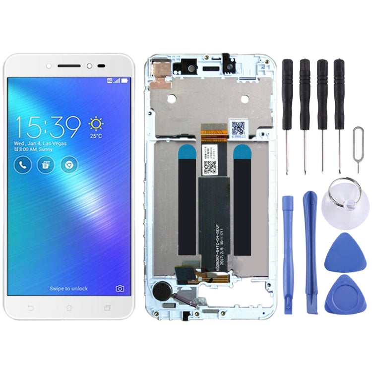 OEM LCD Screen for Asus ZenFone Live ZB501KL X00FD A007 Digitizer Full Assembly with Frame���White) - free shipping - PMC TechLife - Order now!
