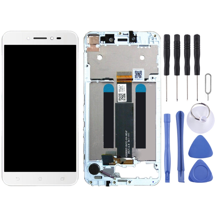 OEM LCD Screen for Asus ZenFone Live ZB501KL X00FD A007 Digitizer Full Assembly with Frame���White) - free shipping - PMC TechLife - Order now!