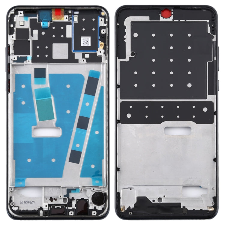 Middle Frame Bezel Plate with Side Keys for Huawei Nova 4e(Black) - Full Housing Cover by PMC TechLife | Online Shopping South Africa | PMC TechLife