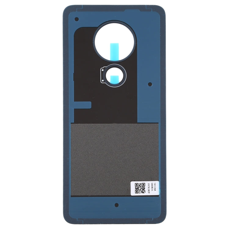 Battery Back Cover for Nokia 7.2 / 6.2 TA-1196 / TA-1198 / TA-1200 / TA-1187 / TA-1201 (Frosted Black) - Back Cover by PMC TechLife | Online Shopping South Africa | PMC TechLife