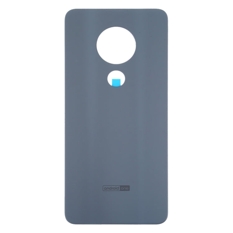 Battery Back Cover for Nokia 7.2 / 6.2 TA-1196 / TA-1198 / TA-1200 / TA-1187 / TA-1201 (Frosted Silver) - Back Cover by PMC TechLife | Online Shopping South Africa | PMC TechLife