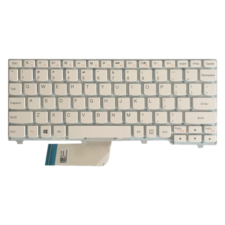 US Version Keyboard for Lenovo ideapad 100S 100S-11IBY(White) - free shipping - PMC TechLife - Order now!