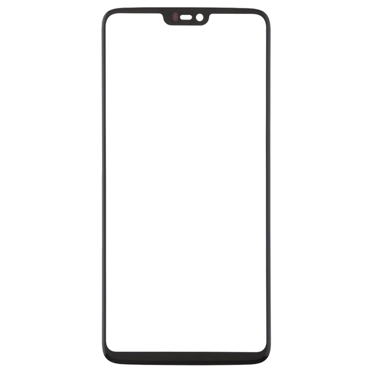 For OnePlus 6 Front Screen Outer Glass Lens (Black) - free shipping - PMC TechLife - Order now!