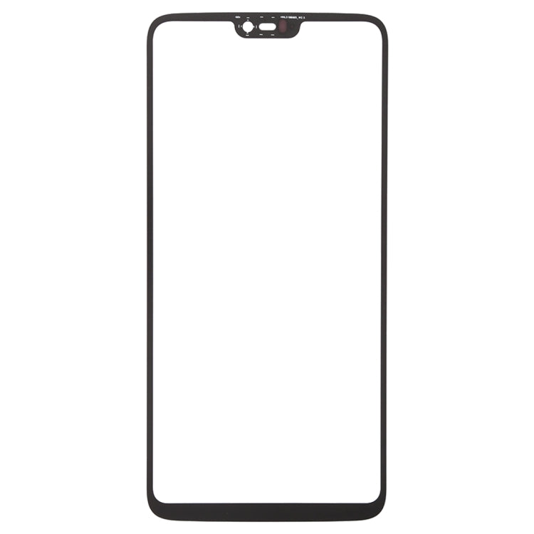 For OnePlus 6 Front Screen Outer Glass Lens (Black) - free shipping - PMC TechLife - Order now!