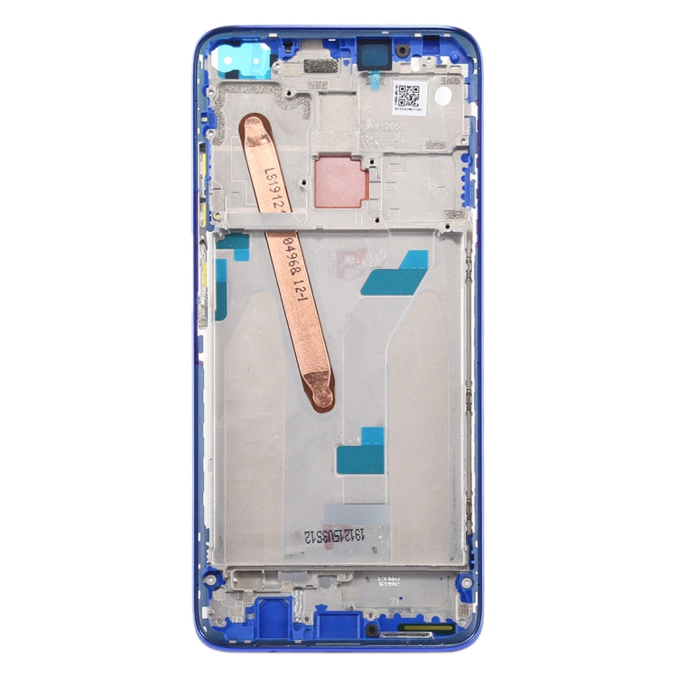 Front Housing LCD Frame Bezel Plate for Xiaomi Redmi K30 5G (Blue) - Frame Bezel Plate by PMC TechLife | Online Shopping South Africa | PMC TechLife