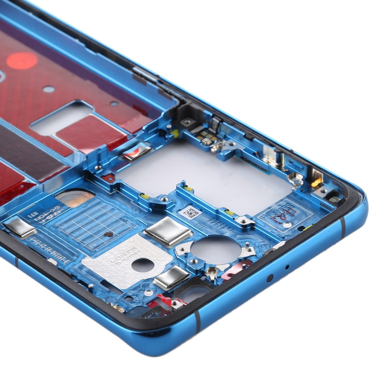 Original Middle Frame Bezel Plate with Side Keys for Huawei P40 Pro(Blue) - Full Housing Cover by PMC TechLife | Online Shopping South Africa | PMC TechLife