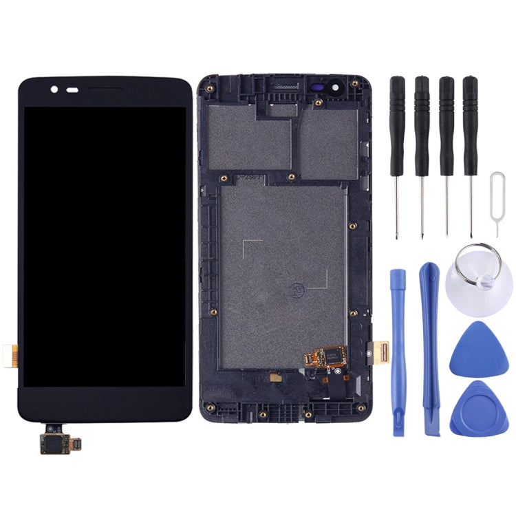 TFT LCD Screen for LG K8 2017 Dual SIM X240 X240H X240F X240K with Digitizer Full Assembly(Black) - free shipping - PMC TechLife - Order now!
