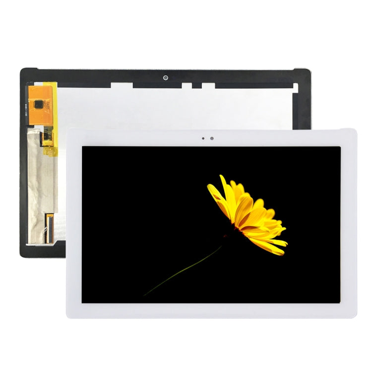 OEM LCD Screen for Asus ZenPad 10 Z300M / P021 (Yellow Flex Cable Version) with Digitizer Full Assembly (White) - free shipping - PMC TechLife - Order now!