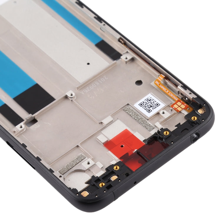 Front Housing LCD Frame Bezel Plate for Nokia X6(2018) / 6.1 Plus TA-1099 (Black) - Full Housing Cover by PMC TechLife | Online Shopping South Africa | PMC TechLife