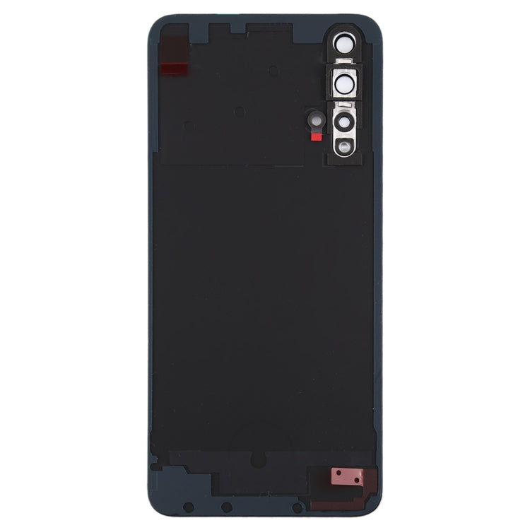 Original Battery Back Cover with Camera Lens Cover for Huawei Nova 5T(Black) - Back Cover by PMC TechLife | Online Shopping South Africa | PMC TechLife