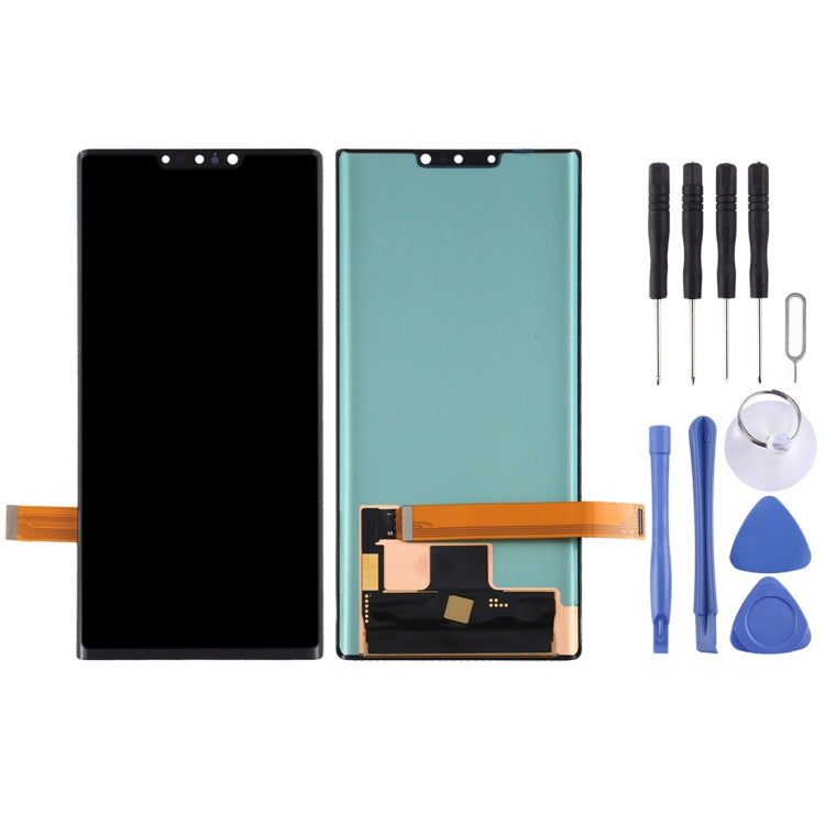 Original OLED LCD Screen for Huawei Mate 30 Pro / LIO-L09 / LIO-L29 / LIO-AL00 / LIO-TL00 with Digitizer Full Assembly(Black) - free shipping - PMC TechLife - Order now!