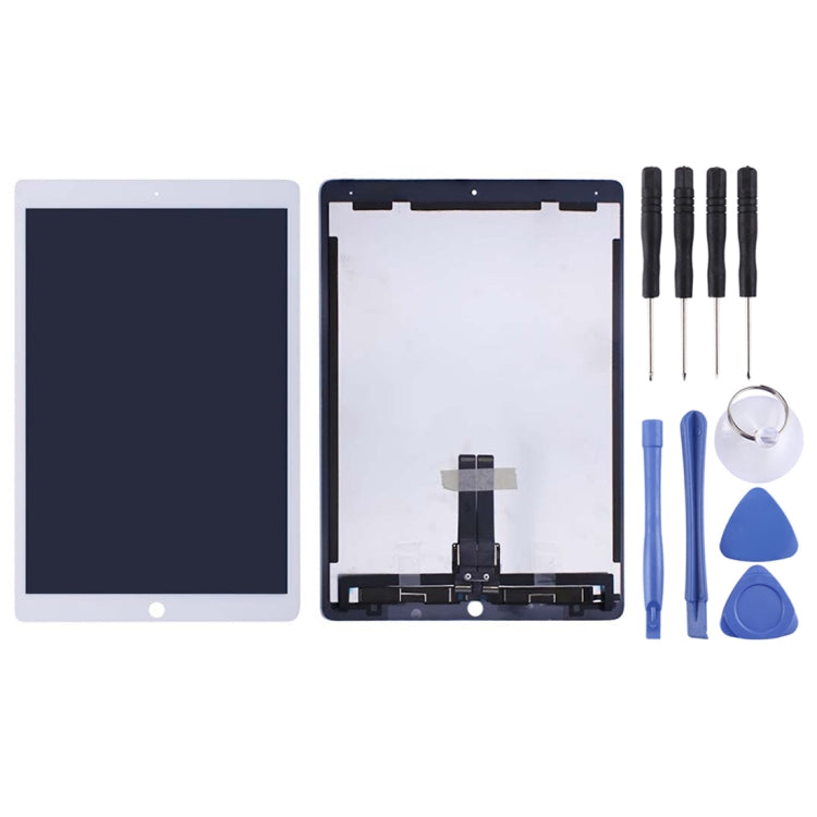Original LCD Screen for iPad Pro 12.9 inch A1670 A1671  with Digitizer Full Assembly (White) - free shipping - PMC TechLife - Order now!