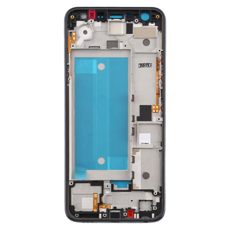 Front Housing LCD Frame Bezel Plate for LG K40 / K12+ K12 Plus / X4 2019 X420EM X420BMW X420EMW X420HM X420 X420N (Double SIM Version) (Black) - For LG by PMC TechLife | Online Shopping South Africa | PMC TechLife