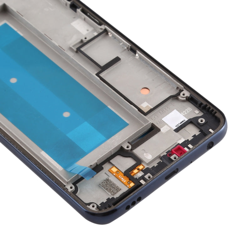 Front Housing LCD Frame Bezel Plate for LG K50 / K12 MAX / LMX520BMW / LMX520EMW(Double SIM Version) (Black) - For LG by PMC TechLife | Online Shopping South Africa | PMC TechLife