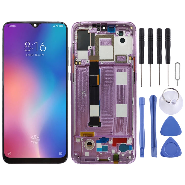 Original AMOLED LCD Screen for Xiaomi Mi 9 Digitizer Full Assembly with Frame(Pink) - free shipping - PMC TechLife - Order now!