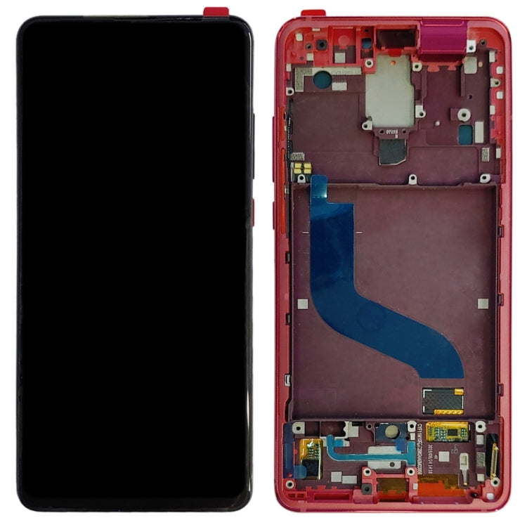 Original AMOLED LCD Screen for Xiaomi 9T Pro / Redmi K20 Pro / Redmi K20 Digitizer Full Assembly with Frame(Red) - free shipping - PMC TechLife - Order now!