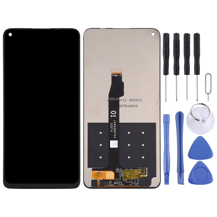 OEM LCD Screen for Huawei Nova 7 SE / CDY-AN00 with Digitizer Full Assembly(Black) - free shipping - PMC TechLife - Order now!