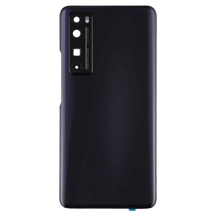 Original Battery Back Cover with Camera Lens Cover for Huawei Nova 7 Pro 5G(Black) - Back Cover by PMC TechLife | Online Shopping South Africa | PMC TechLife