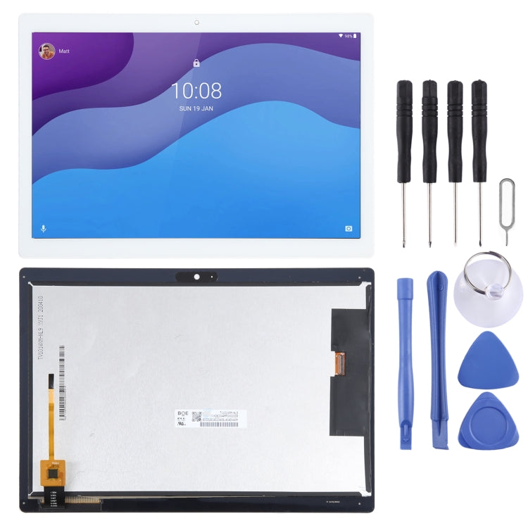 OEM LCD Screen for Lenovo Tab M10 HD TB-X505 X505F TB-X505L X505 with Digitizer Full Assembly (White) - free shipping - PMC TechLife - Order now!