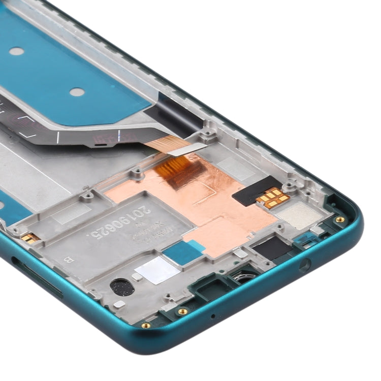 TFT LCD Screen for Nokia 7.2 TA-1196 Digitizer Full Assembly with Frame (Green) - free shipping - PMC TechLife - Order now!