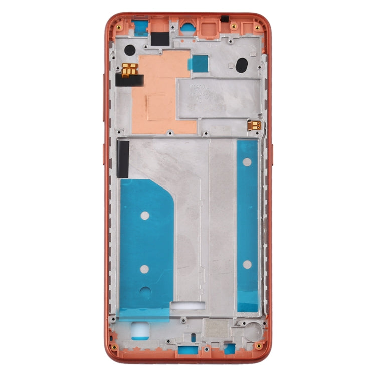 Middle Frame Bezel Plate for Nokia 7.2 / 6.2 / TA-1196 TA-1198 TA-1200 TA-1187 TA-1201 (Orange) - Full Housing Cover by PMC TechLife | Online Shopping South Africa | PMC TechLife