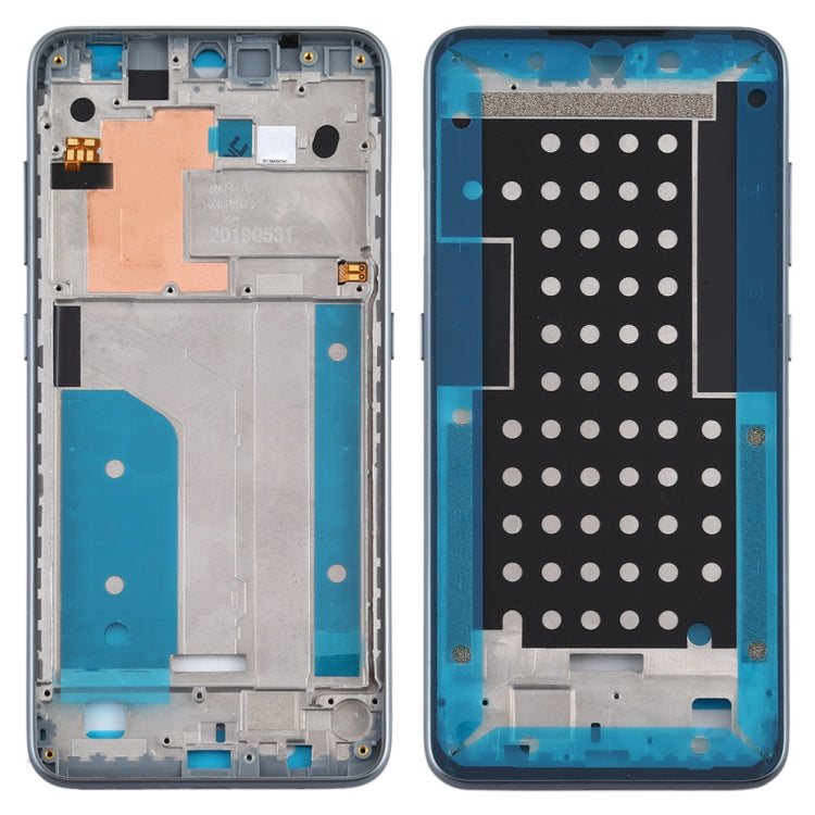 Middle Frame Bezel Plate for Nokia 7.2 / 6.2 / TA-1196 TA-1198 TA-1200 TA-1187 TA-1201 (Silver) - Full Housing Cover by PMC TechLife | Online Shopping South Africa | PMC TechLife