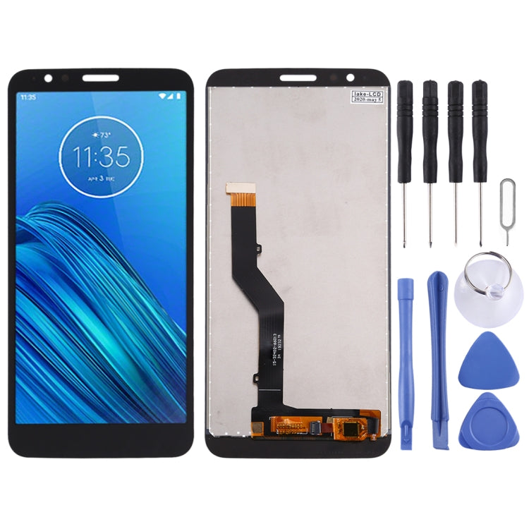 TFT LCD Screen for Motorola Moto E6 with Digitizer Full Assembly (Black) - free shipping - PMC TechLife - Order now!