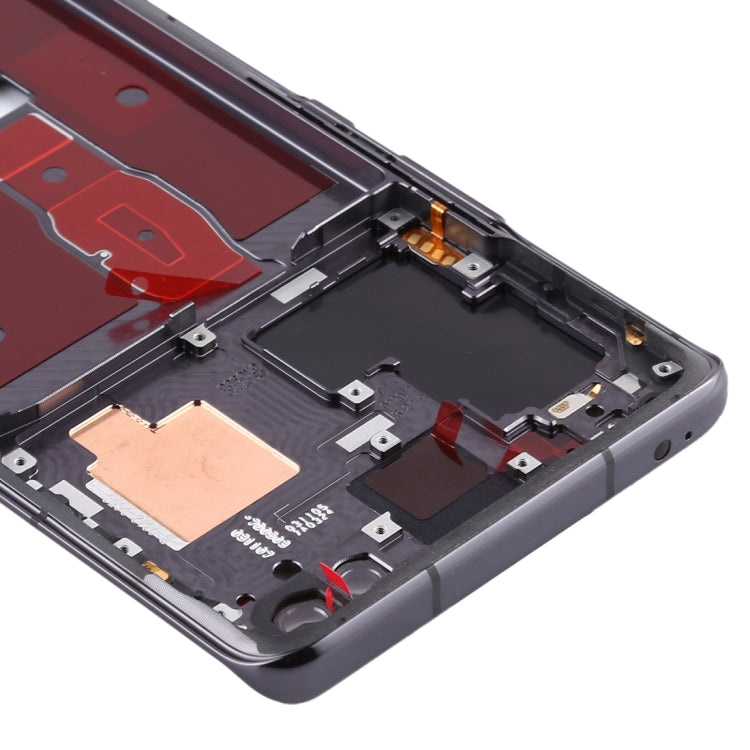 Original Middle Frame Bezel Plate for Huawei Honor 30 Pro(Black) - Full Housing Cover by PMC TechLife | Online Shopping South Africa | PMC TechLife