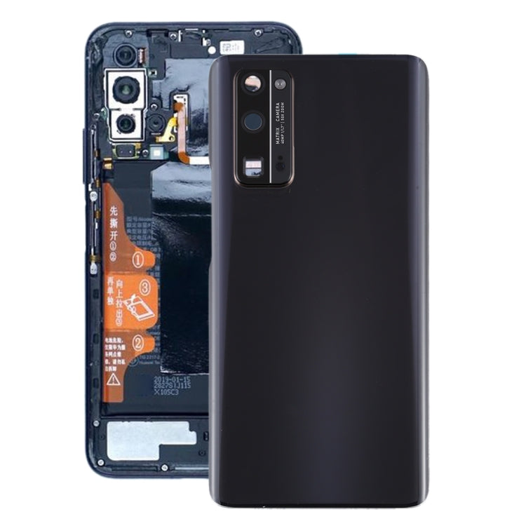 Original Battery Back Cover with Camera Lens Cover for Huawei Honor 30 Pro(Black) - Back Cover by PMC TechLife | Online Shopping South Africa | PMC TechLife | Buy Now Pay Later Mobicred