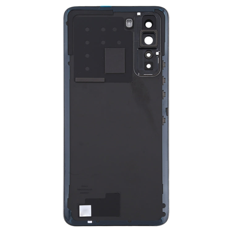 Original Battery Back Cover with Camera Lens Cover for Huawei P40 Lite 5G / Nova 7 SE(Black) - Back Cover by PMC TechLife | Online Shopping South Africa | PMC TechLife | Buy Now Pay Later Mobicred