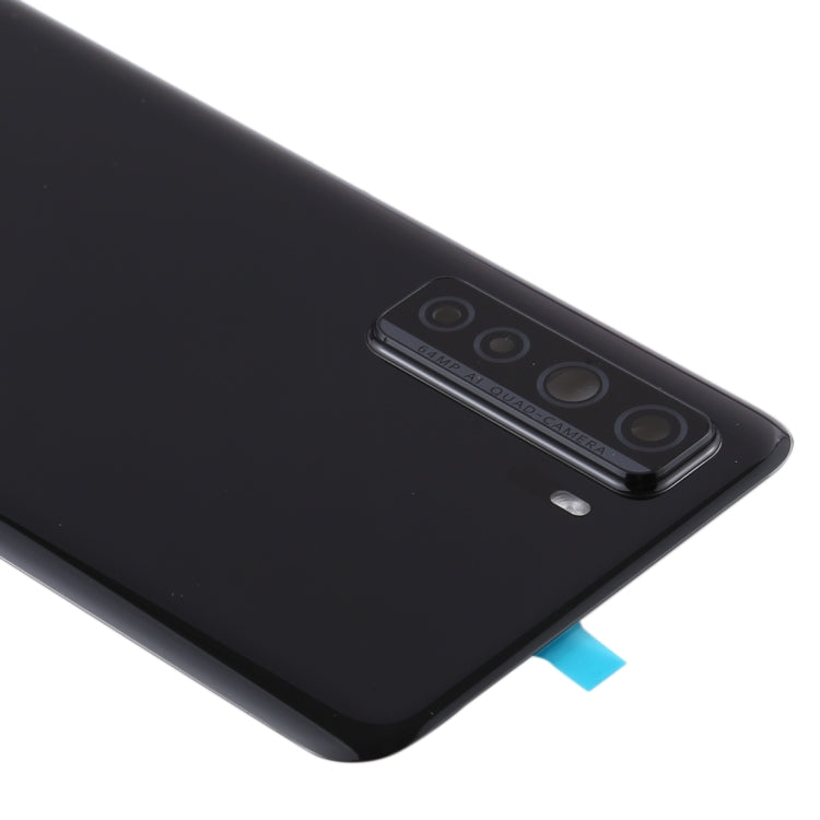 Original Battery Back Cover with Camera Lens Cover for Huawei P40 Lite 5G / Nova 7 SE(Black) - Back Cover by PMC TechLife | Online Shopping South Africa | PMC TechLife | Buy Now Pay Later Mobicred