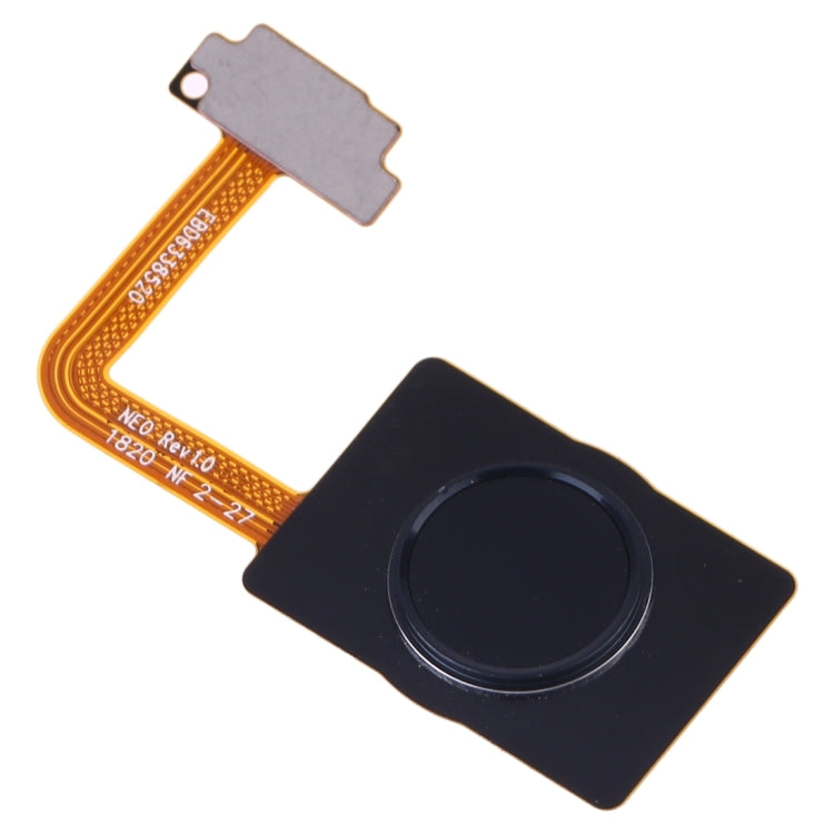 Fingerprint Sensor Flex Cable for LG G7 ThinQ / G710EM G710PM G710VMP G710TM G710VM G710N (Black) - For LG by PMC TechLife | Online Shopping South Africa | PMC TechLife