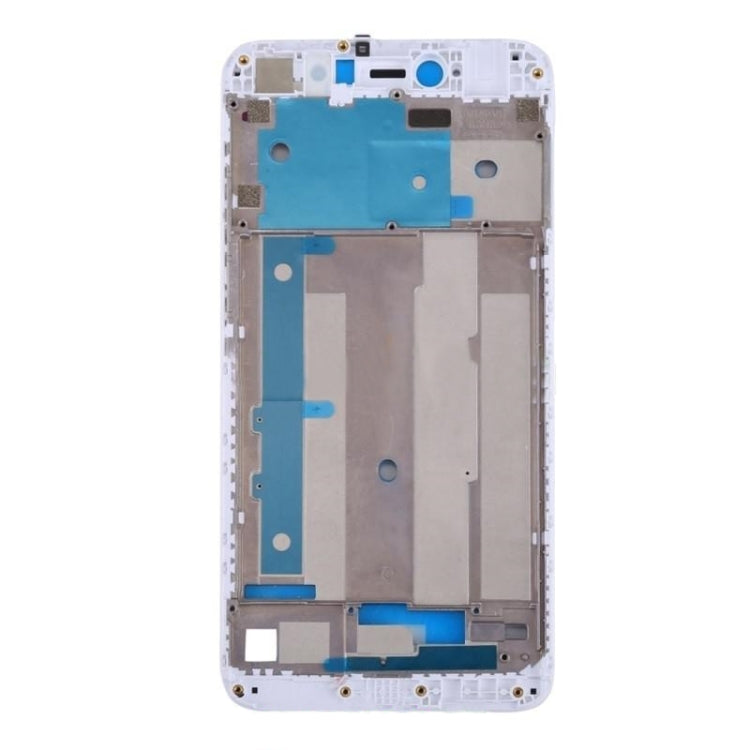 Front Housing LCD Frame Bezel for Xiaomi Redmi Note 5A Prime / Y1(White) - Frame Bezel Plate by PMC TechLife | Online Shopping South Africa | PMC TechLife