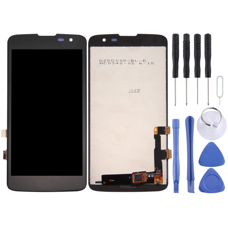 TFT LCD Screen for LG K7 / X210 / X210DS with Digitizer Full Assembly (Black) - free shipping - PMC TechLife - Order now!
