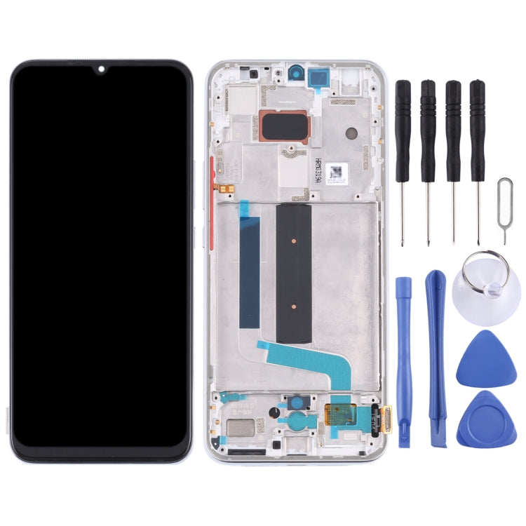 Original AMOLED LCD Screen for Xiaomi Mi 10 Lite 5G with Digitizer Full Assembly(Silver) - free shipping - PMC TechLife - Order now!