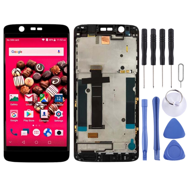 OEM LCD Screen for ZTE Axon 7 Mini / B2017 / B2017G Digitizer Full Assembly with Frame���Black) - free shipping - PMC TechLife - Order now!