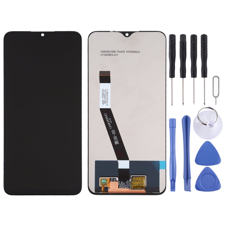 TFT LCD Screen for Xiaomi Redmi 9/Redmi 9 Prime/Poco M2 Digitizer Full Assembly with Frame(Black) - free shipping - PMC TechLife - Order now!
