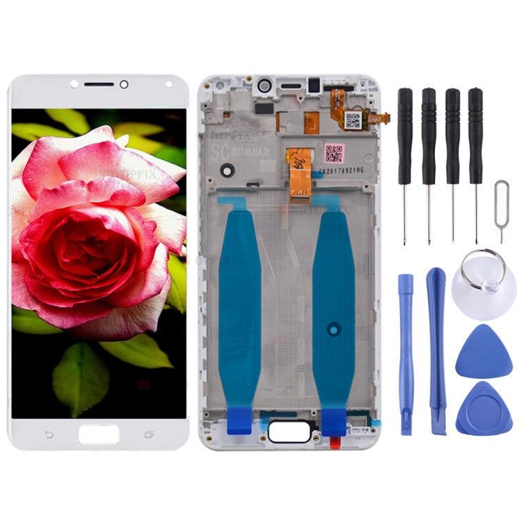 OEM LCD Screen for Asus Zenfone 4 Max ZC554KL X00ID  Digitizer Full Assembly with Frame���White) - free shipping - PMC TechLife - Order now!