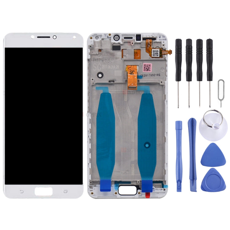 OEM LCD Screen for Asus Zenfone 4 Max ZC554KL X00ID  Digitizer Full Assembly with Frame���White) - free shipping - PMC TechLife - Order now!