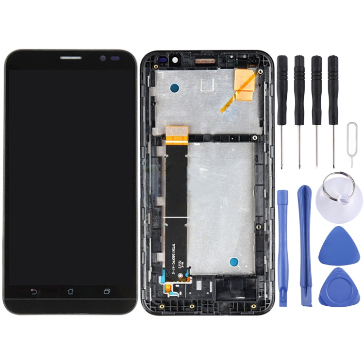 OEM LCD Screen for ASUS Zenfone Ir TV ZB551KL TD-LTE X013D X013DB Digitizer Full Assembly with Frame���Black) - free shipping - PMC TechLife - Order now!