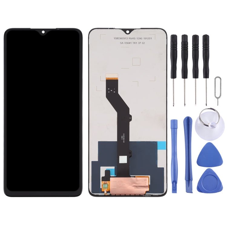TFT LCD Screen for Nokia 5.3 TA-1227 / TA-1229 / TA-1223 / TA-12234 with Digitizer Full Assembly (Black) - free shipping - PMC TechLife - Order now!