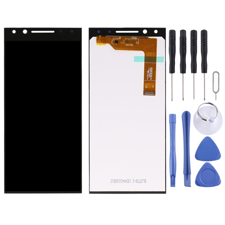 OEM LCD Screen for Alcatel 5 / 5086 / 5086Y / 5086D / 5086A with Digitizer Full Assembly (Black) - free shipping - PMC TechLife - Order now!