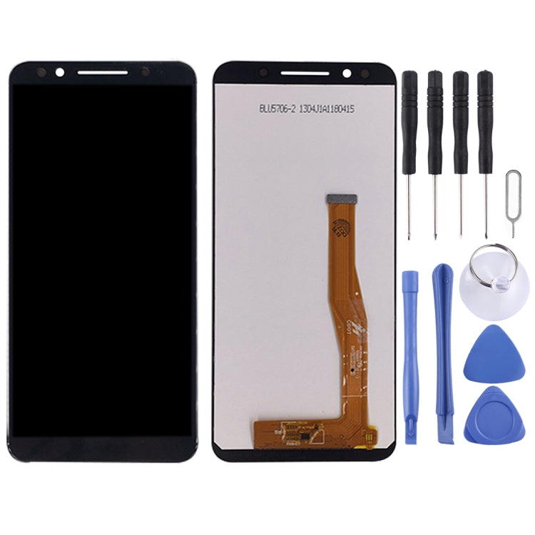 OEM LCD Screen for Alcatel 3X / 5058 / 5058A with Digitizer Full Assembly (Black) - free shipping - PMC TechLife - Order now!