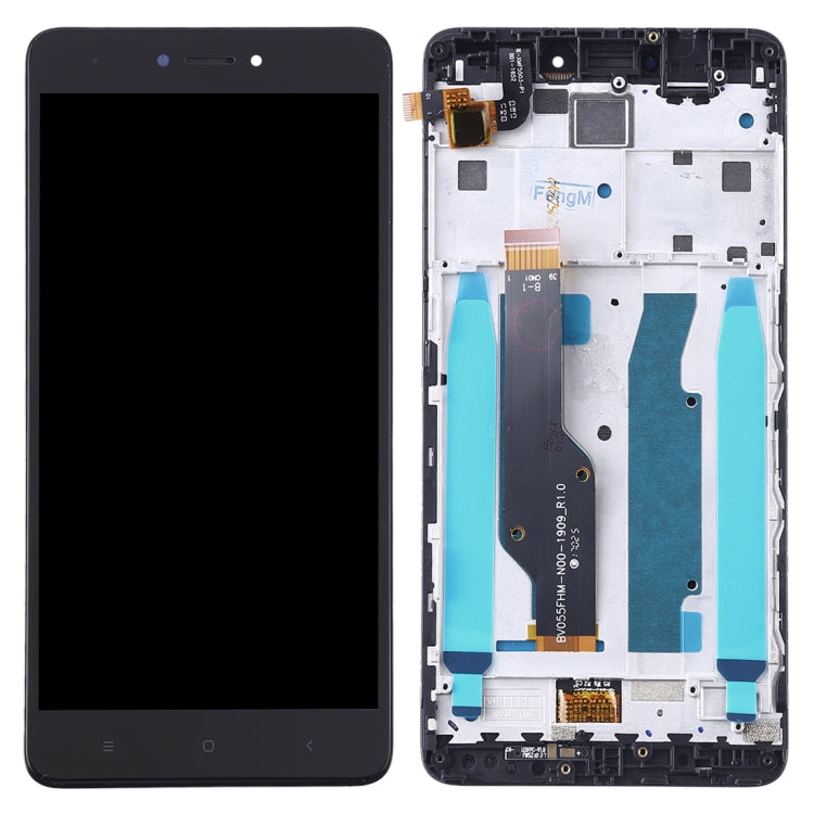 TFT LCD Screen for Xiaomi Redmi Note 4X Digitizer Full Assembly with Frame(Black) - free shipping - PMC TechLife - Order now!