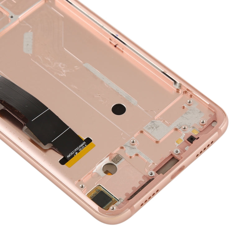 LCD Screen and Digitizer Full Assembly with Frame & Side Keys for Xiaomi Mi 8(Rose Gold) - free shipping - PMC TechLife - Order now!